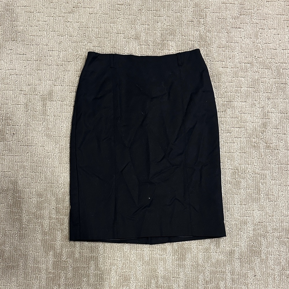 Van Heusen Classic Black Pencil Skirt